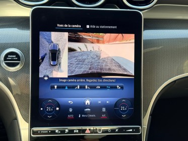 Mercedes glc 300e 4matic amg line/sièges chauffants/digital light/camera 360°/pack sport black/garantie occasion...