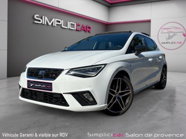 Seat ibiza 1.0 ecotsi 115 ch s/s bvm6 fr sport line/camera/radar av ar/toit ouvrant/carplay/garantie occasion simplicicar...