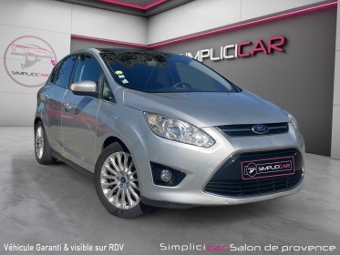 Ford c-max 1.6 tdci 115 titanium - toit panoramique - clim auto - attelage - entretiens occasion simplicicar salon de...