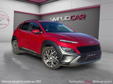 Hyundai kona hybrid 141 creative suivi complet hyundai 1 er main garantie 2 ans constructeur occasion simplicicar besanÇon...