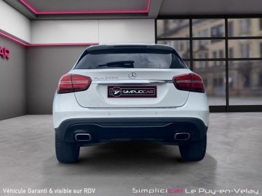 Mercedes gla 200d sensation  toit ouvrant hayon electrique  led ambiance occasion simplicicar velay simplicicar simplicibike...