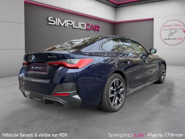 Bmw i4 e drive 40 grand coupé  340 ch m sport / garantie constructeur / car play / camÉra de recul occasion paris 17ème...