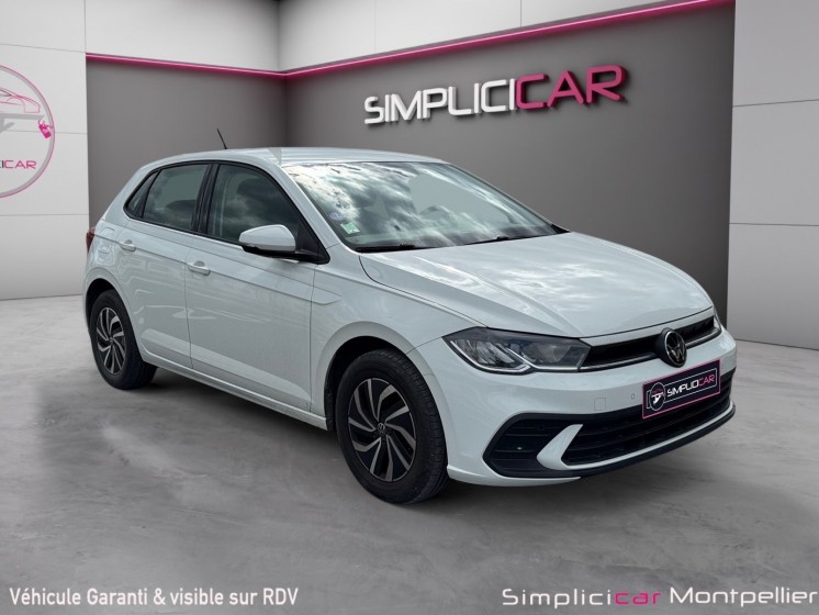 Volkswagen polo 1.0 tsi 95ch ss dsg7 life garantie constructeur 12/2026 occasion montpellier (34) simplicicar simplicibike...