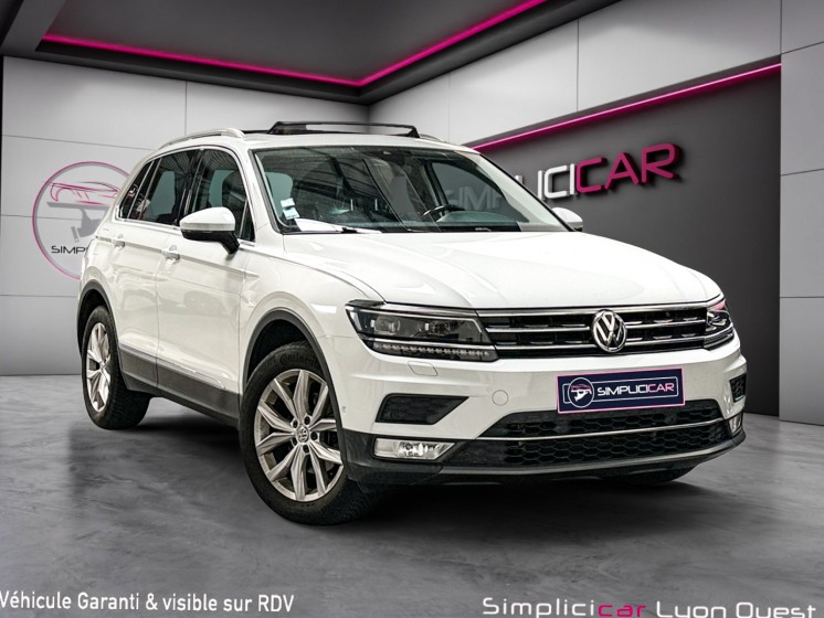 Volkswagen tiguan 2.0 tdi 150 bluemotion dsg7 carat edition - toit ouvrant - entretien volkswagen - garantie 12 mois occasion...