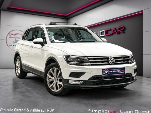Volkswagen tiguan 2.0 tdi 150 bluemotion dsg7 carat edition - toit ouvrant - entretien volkswagen - garantie 12 mois occasion...