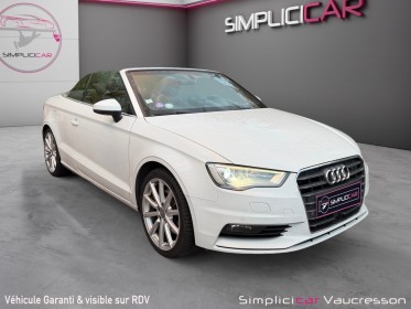 Audi a3 cabriolet 1.8 tfsi 180 s line s tronic 7 occasion simplicicar vaucresson simplicicar simplicibike france