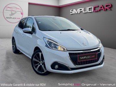 Peugeot 208 feline 110ch eat6 / cuir chauffant / toit pano / 1ere main / distrib ok occasion simplicicar orgeval  simplicicar...