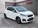 Peugeot 108 82ch bvm5 allure top! caméra de recul toit ouvrant régulateur garantie 12 mois occasion barberey simplicicar...