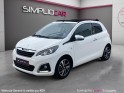 Peugeot 108 82ch bvm5 allure top! caméra de recul toit ouvrant régulateur garantie 12 mois occasion barberey simplicicar...