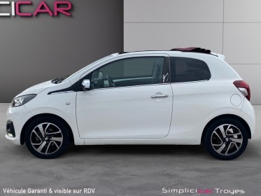 Peugeot 108 82ch bvm5 allure top! caméra de recul toit ouvrant régulateur garantie 12 mois occasion barberey simplicicar...