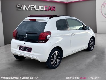 Peugeot 108 82ch bvm5 allure top! caméra de recul toit ouvrant régulateur garantie 12 mois occasion barberey simplicicar...