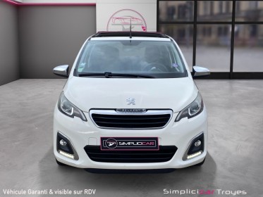 Peugeot 108 82ch bvm5 allure top! caméra de recul toit ouvrant régulateur garantie 12 mois occasion barberey simplicicar...