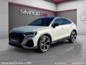 Audi q3 sportback 150 35 tfsi s line full option attelage bo to occasion simplicicar la ciotat simplicicar simplicibike france