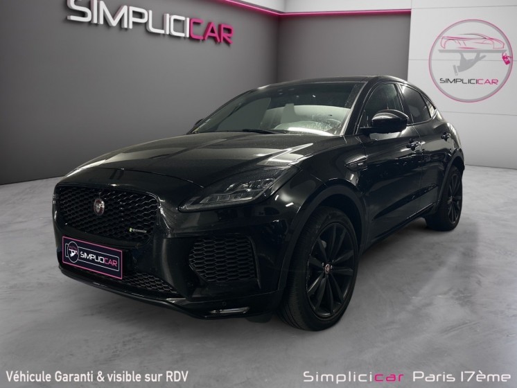 Jaguar e-pace 2.0 d - 180 ch awd bva r-dynamic s occasion paris 17ème (75)(porte maillot) simplicicar simplicibike france