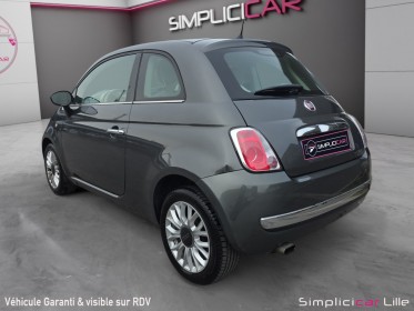 Fiat 500 1.2 8v 69 ch lounge dualogic//garantie 12 mois// occasion simplicicar lille  simplicicar simplicibike france