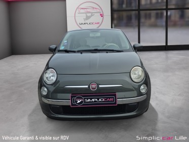 Fiat 500 1.2 8v 69 ch lounge dualogic//garantie 12 mois// occasion simplicicar lille  simplicicar simplicibike france