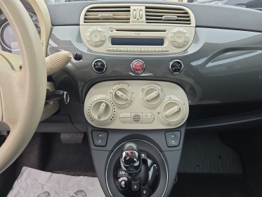 Fiat 500 1.2 8v 69 ch lounge dualogic//garantie 12 mois// occasion simplicicar lille  simplicicar simplicibike france