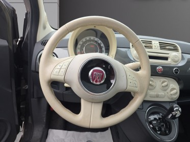 Fiat 500 1.2 8v 69 ch lounge dualogic//garantie 12 mois// occasion simplicicar lille  simplicicar simplicibike france