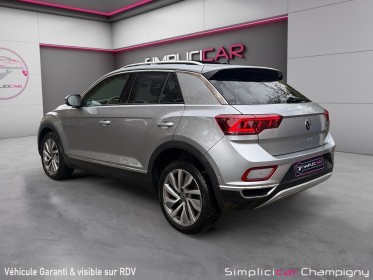 Volkswagen t-roc 1.5 tsi evo 150 style exclusive - toit ouvrant - cuir - carplay - full options occasion champigny-sur-marne...