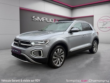 Volkswagen t-roc 1.5 tsi evo 150 style exclusive - toit ouvrant - cuir - carplay - full options occasion champigny-sur-marne...