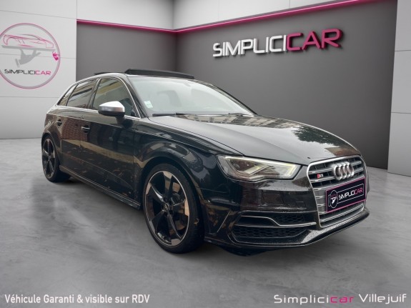 Audi s3 sportback 2.0 tfsi 300 quattro s-tronic 6, toit ouvrant/panoramique, siège chauffant, full entretient audi,...