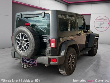 Jeep wrangler v6 3.6 pentastar 284 moab a occasion cannes (06) simplicicar simplicibike france