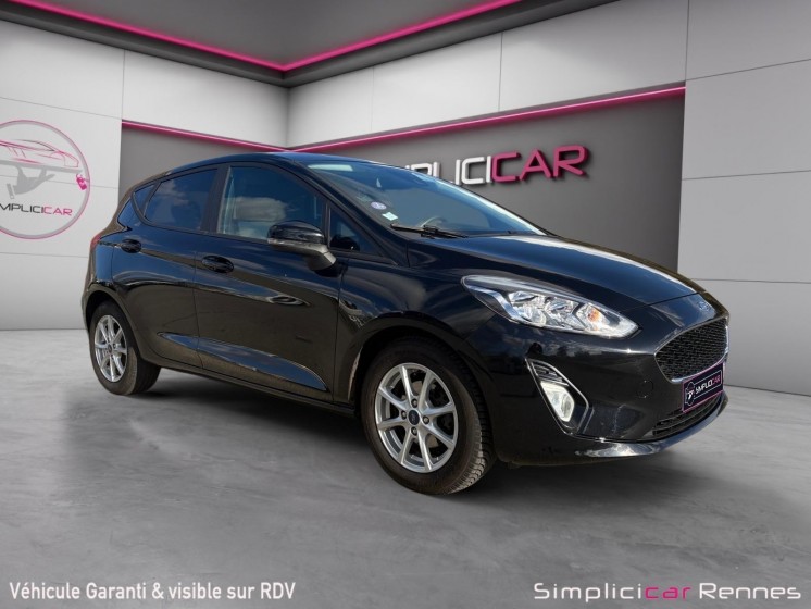 Ford fiesta 1.0 ecoboost 100 ch bvm6 trend - carplay - radar ar - clim auto - suivi ford occasion simplicicar rennes...