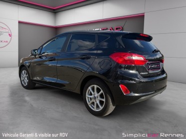 Ford fiesta 1.0 ecoboost 100 ch bvm6 trend - carplay - radar ar - clim auto - suivi ford occasion simplicicar rennes...