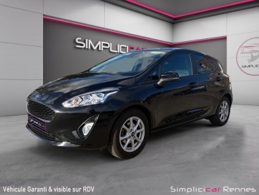 Ford fiesta 1.0 ecoboost 100 ch bvm6 trend - carplay - radar ar - clim auto - suivi ford occasion simplicicar rennes...