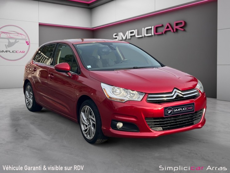 Citroen c4 hdi 110 fap confort - garantie 12 mois - attelage occasion simplicicar arras  simplicicar simplicibike france
