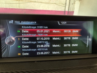 Bmw serie 3 f30 335d xdrive 313ch luxury toit ouvrant sieges chauffants affichage tête haute suivi bmw garantie 12 mois...