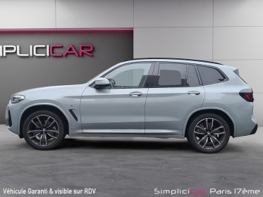 Bmw x3 g01 lci xdrive 20d 190ch bva8 m sport garantie 18mois constructeur occasion paris 17ème (75)(porte maillot)...