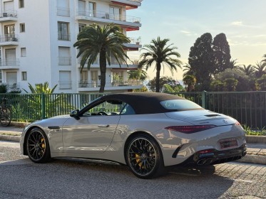 Mercedes sl 63 amg 4matic v8 bi-turbo de 4,0l 585ch / full options sauf céramique / en stock occasion  simplicicar nice -...