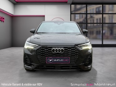 Audi q3 sportback 35 tfsi 150 ch s tronic 7 s line full black occasion montreuil (porte de vincennes)(75) simplicicar...