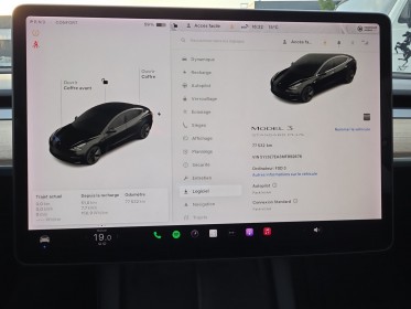 Tesla model 3 autonomie standard plus rwd//garantie constructeur// occasion simplicicar lille  simplicicar simplicibike france