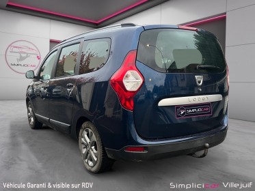 Dacia lodgy 1.2 tce 115 e6 7 places sl 10 ans, start and stop, gps, garantie 12 mois. occasion simplicicar villejuif ...