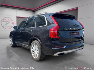 Volvo xc90 t8 inscription luxe 390 cv twin engine geartronic 7 places  || garantie 12 mois || occasion osny simplicicar...