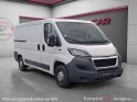 Peugeot boxer fourgon tole 333 l2h1 2.2 hdi 110 pack clim/garantie 12 mois / tva récupérable occasion simplicicar angers...
