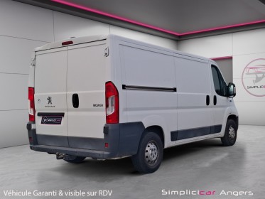 Peugeot boxer fourgon tole 333 l2h1 2.2 hdi 110 pack clim/garantie 12 mois / tva récupérable occasion simplicicar angers...