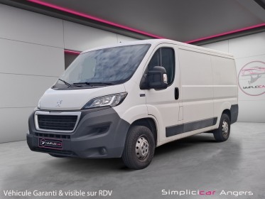 Peugeot boxer fourgon tole 333 l2h1 2.2 hdi 110 pack clim/garantie 12 mois / tva récupérable occasion simplicicar angers...