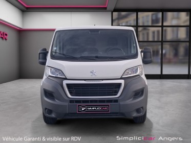Peugeot boxer fourgon tole 333 l2h1 2.2 hdi 110 pack clim/garantie 12 mois / tva récupérable occasion simplicicar angers...