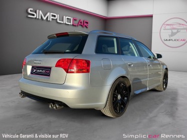 Audi s4 avant 4.2 v8 quattro boite manuelle, sièges chauffants, sièges recaro occasion simplicicar rennes simplicicar...