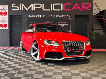 Audi rs5 pack f1 v8 4.2 fsi 450 quattro s tronic 7 garantie 12 mois occasion  simplicicar aix les bains simplicicar...