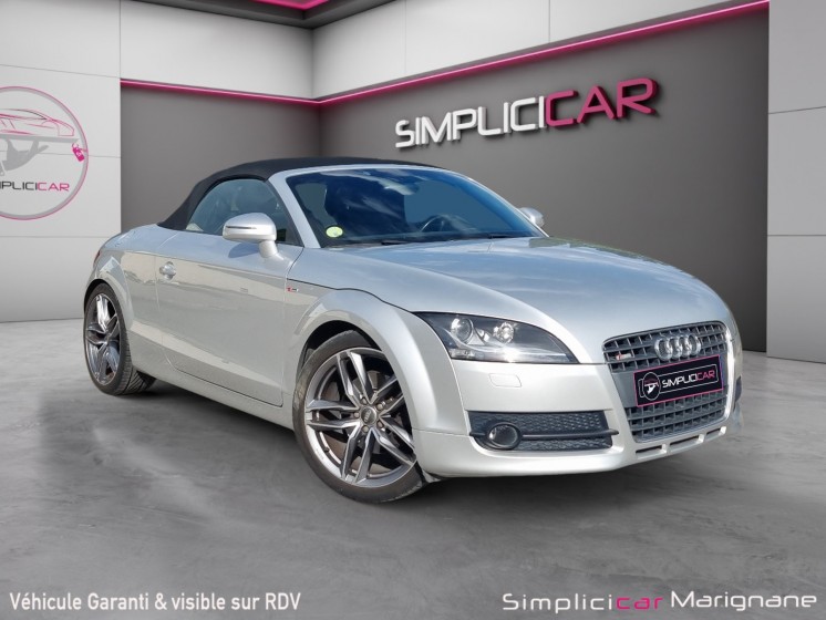 Audi tt roadster 2.0 tfsi 200 s line garantie 12 mois occasion simplicicar marignane  simplicicar simplicibike france