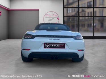Porsche boxster 718 300ch pdk echappement sport garantie 12 mois occasion simplicicar colmar simplicicar simplicibike france
