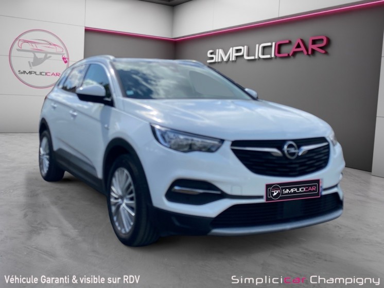 Opel grandland x 1.2 turbo 130 ch ecotec elite carplay - climatisation-aide au stationnement-couroie distribution neuve...