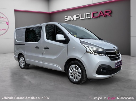 Renault trafic fourgon 2l dci 170ch energy edc grand confort - 6 places - attelage - radar de recul - stop/start - buetooth...