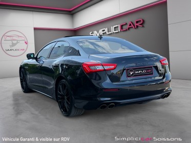 Maserati ghibli 3.0 v6 350ch ribelle - to/sièges chauf/harman kardon/ caméra 360 - garantie 12 mois occasion simplicicar...
