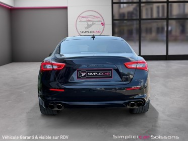 Maserati ghibli 3.0 v6 350ch ribelle - to/sièges chauf/harman kardon/ caméra 360 - garantie 12 mois occasion simplicicar...