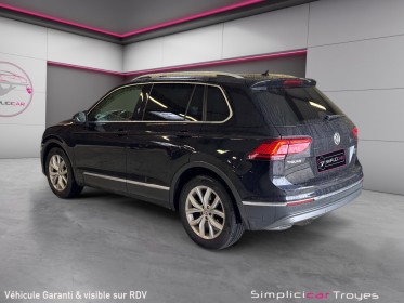 Volkswagen tiguan 2.0 tdi 150 dsg7 carat acc toit ouvrant caméra de recul garantie 12 mois occasion barberey simplicicar...